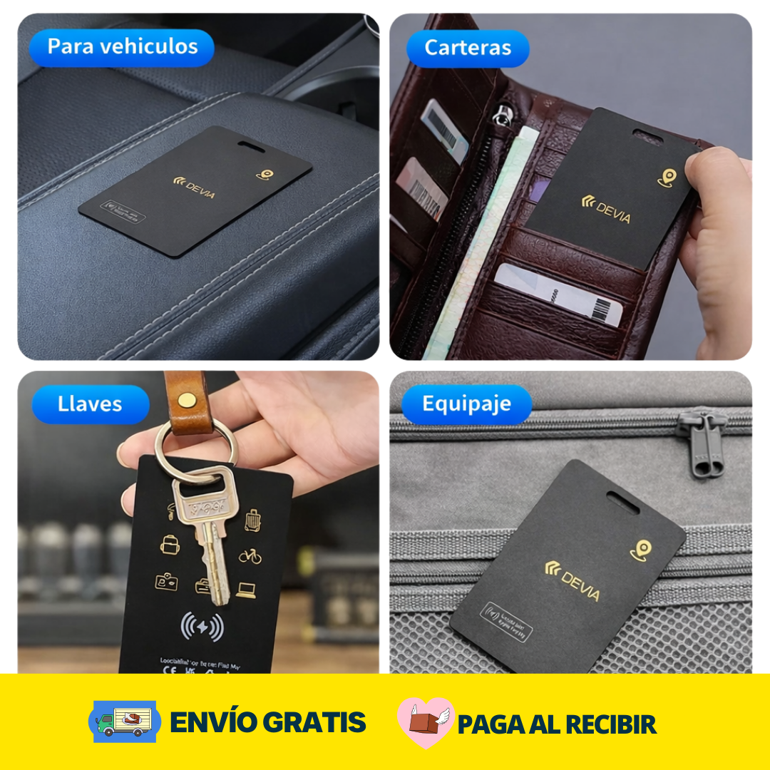 CardTag Inteligente Anti-Pérdida (Compatible solo con iPhone)