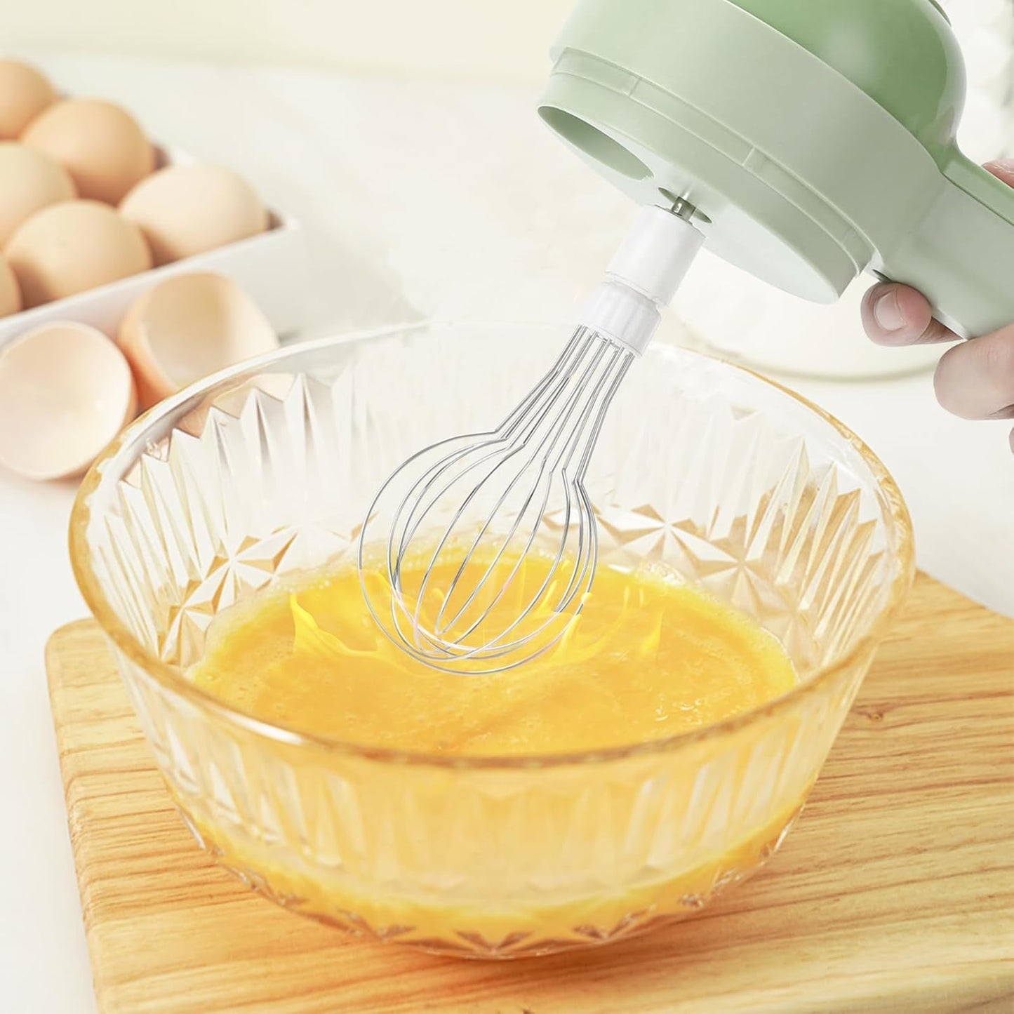 Procesador de Alimentos 4 en 1 — Corta, Ralla, Pica y Bate en Segundos