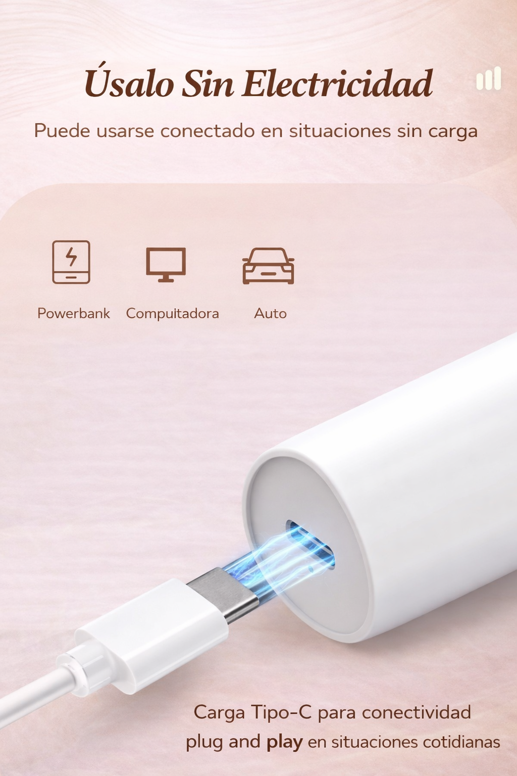 Depiladora Facial Portátil 2 en 1 para Mujer Recargable · Precisa · Para Rostro, Labios y Cejas